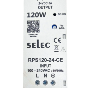 SMPS – 120 Watts, 24 VDC, 5A, Din Rail Mount Type